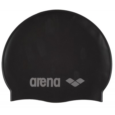 ARENA SWIM CLASSIC SILICONE CAP JUNIOR - BLACK