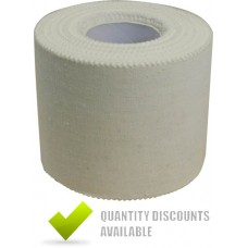 ZINC OXIDE STRAPPING TAPE 3'' X 5 METRE WHITE (TEARABLE)