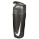 NIKE WATER BOTTLE HYPERCHARGE STRAW 16oz-ANTHRA/WHITE