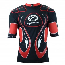 OPTIMUM BODY PROTECTION ''INFERNO'' BLACK/RED