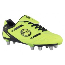 OPTIMUM RUGBY BOOTS ''TRIBAL'' FLUO-YELLOW