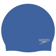 SPEEDO SILICONE CAP ADULTS BLUE